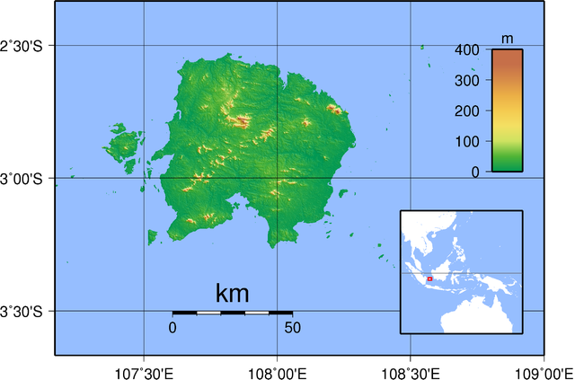 Panorama alam Belitung