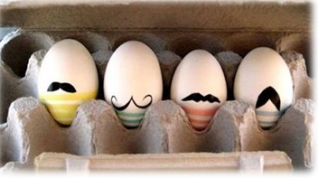 Hiasan lucu dan unik dari telur