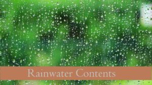 5 Rainwater Contents You Need To Know