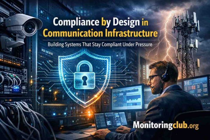 Compliance by Design in Communication Infrastructure