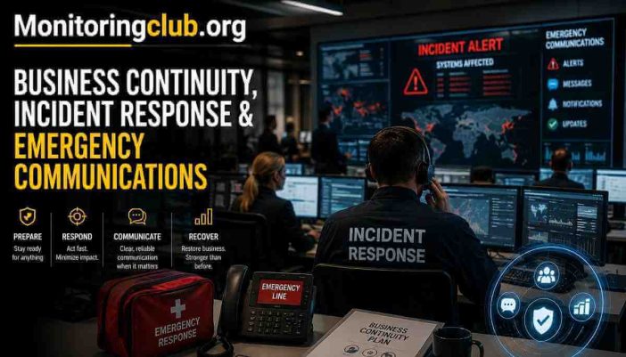 Business Continuity, Incident Response & Emergency Communications