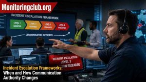 Incident Escalation Frameworks: When and How Communication Authority Changes 1 Incident Escalation Frameworks: When and How Communication Authority Changes